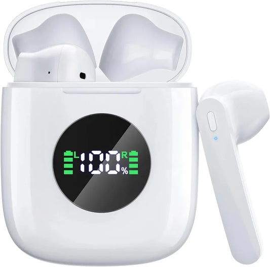 JMT-628618 True Wireless Stereo Pro6 Earphones with Microphone and Button Control for Gaming and Multimedia Use