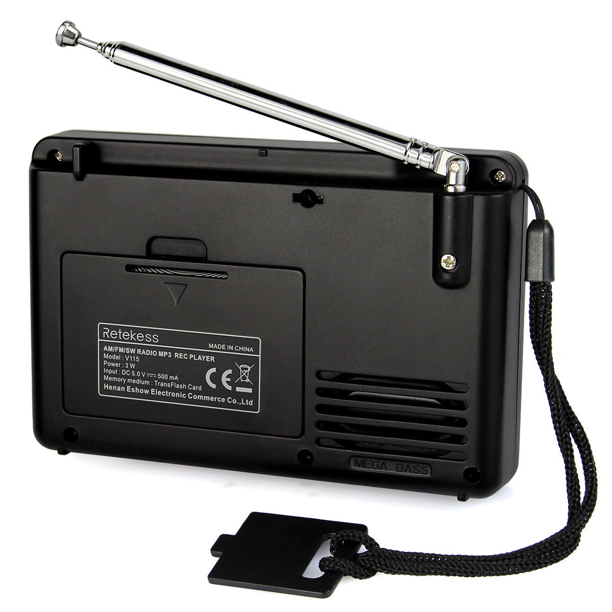 JMT-628938 Full Band Radio with FM/AM Tuner and MP3 Playback Function