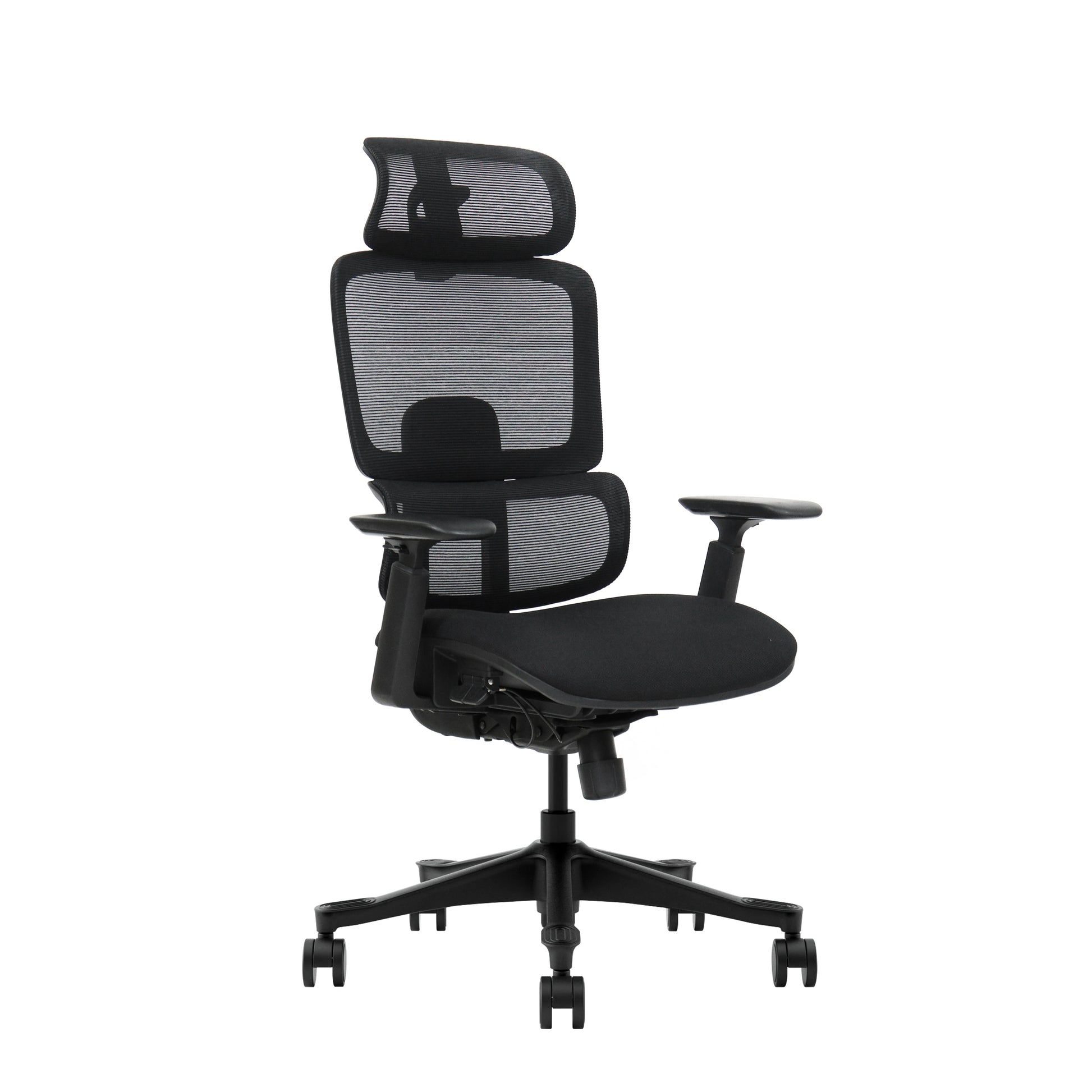 JMT-629194 Ergonomic Swivel Office Chair with Adjustable Headrest for Executive and Home Use