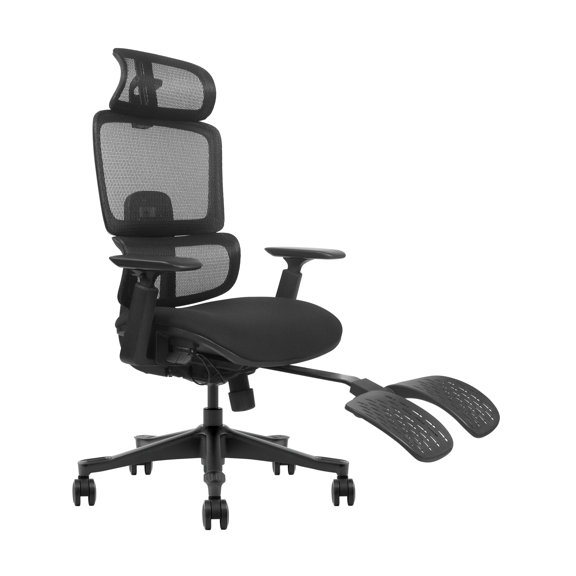 JMT-629194 Ergonomic Swivel Office Chair with Adjustable Headrest for Executive and Home Use