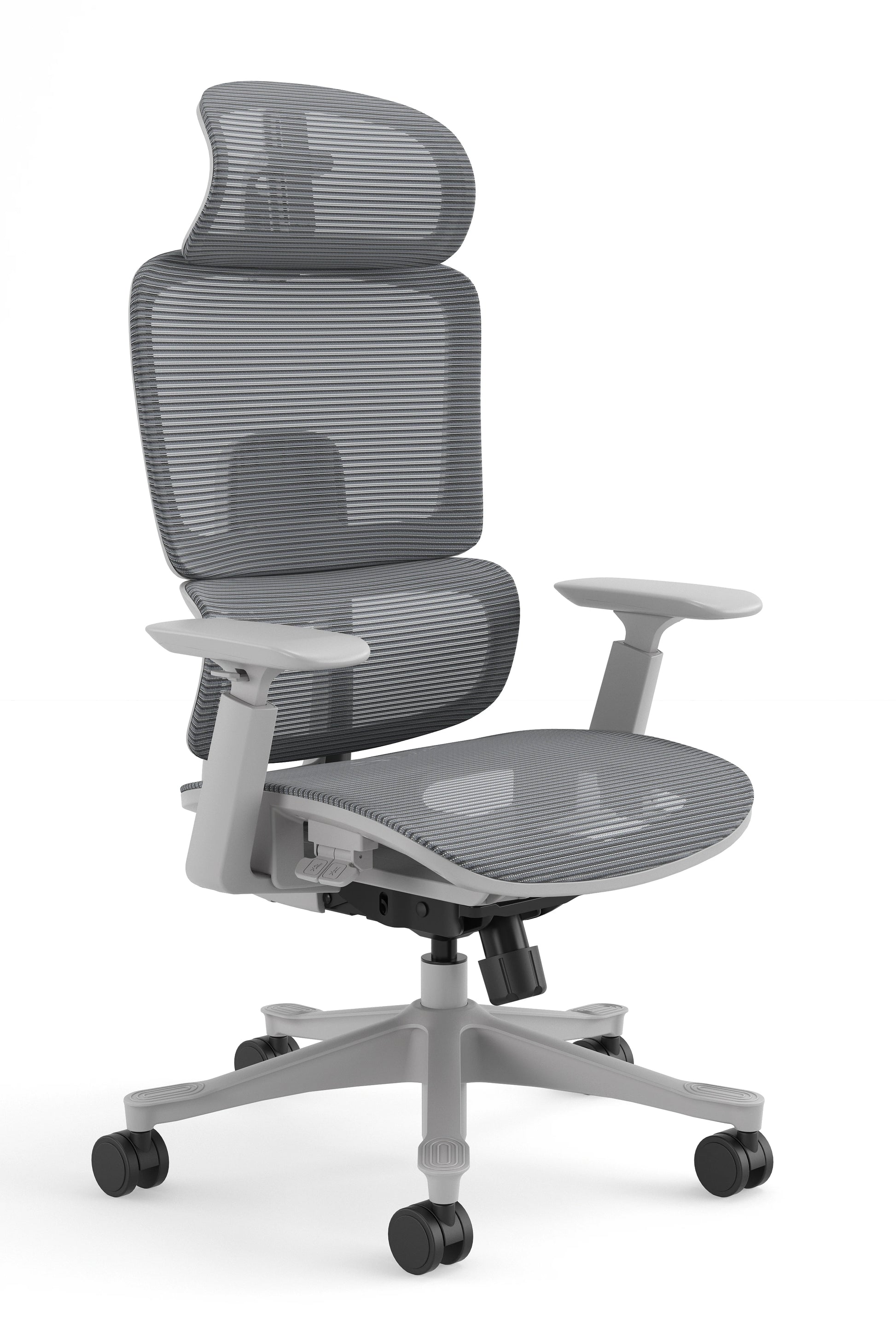 JMT-629194 Ergonomic Swivel Office Chair with Adjustable Headrest for Executive and Home Use