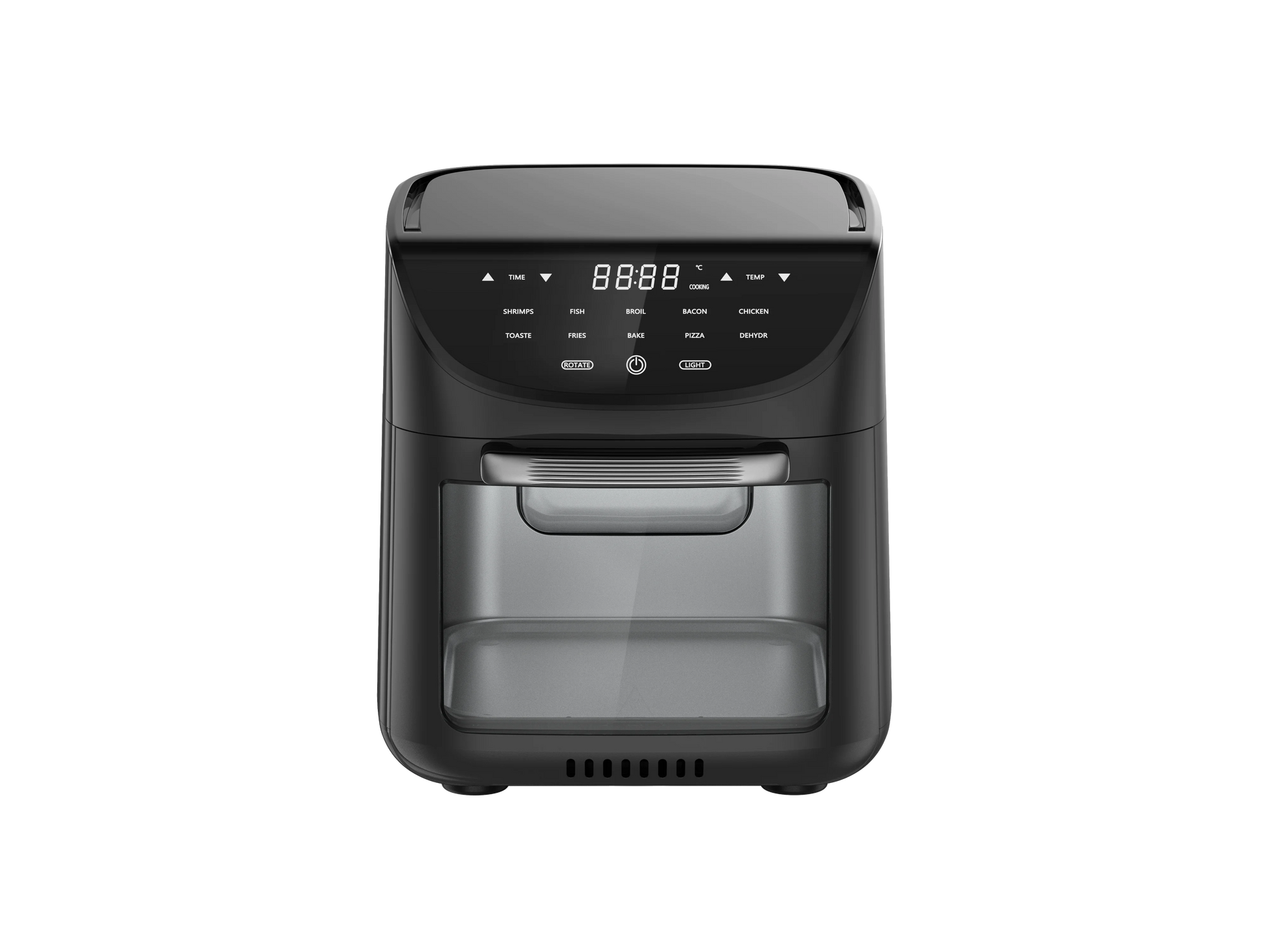 JMT-629194 Oil-Free 9L Air Fryer Oven with One-Touch Digital Controls and Presets for Cooking Chicken and French Fries