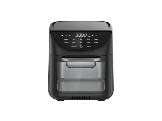 JMT-629194 Oil-Free 9L Air Fryer Oven with One-Touch Digital Controls and Presets for Cooking Chicken and French Fries