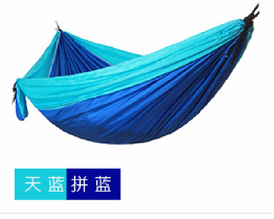 JMT-629322 Portable 300x200cm Nylon Outdoor Double Hammock for Relaxation and Leisure