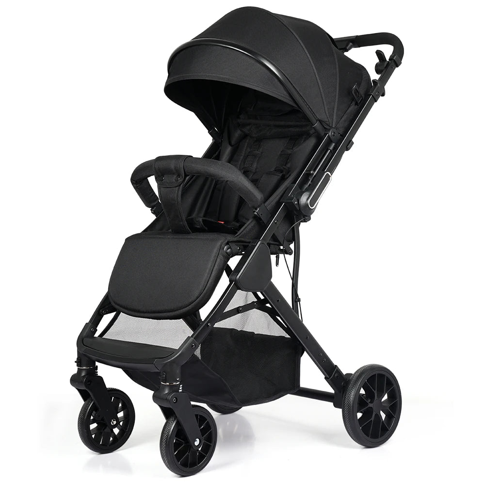 JMT-629450 Lightweight Foldable 3-in-1 Luxury Baby Stroller Pushchair for Infant Carriage