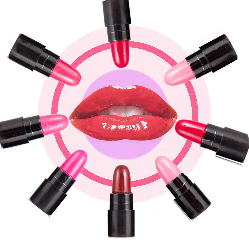 JMT-629706 12 Color Moisturizing Lipstick Set - Diminishes Lip Lines & Lasting Color, 90x36x43mm