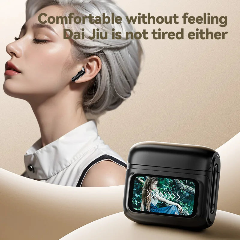 JMT-629770 True Wireless Earbuds with Noise Cancelling and Hi-Fi Sound for Sports Use, In-Ear Headphones with Microphone