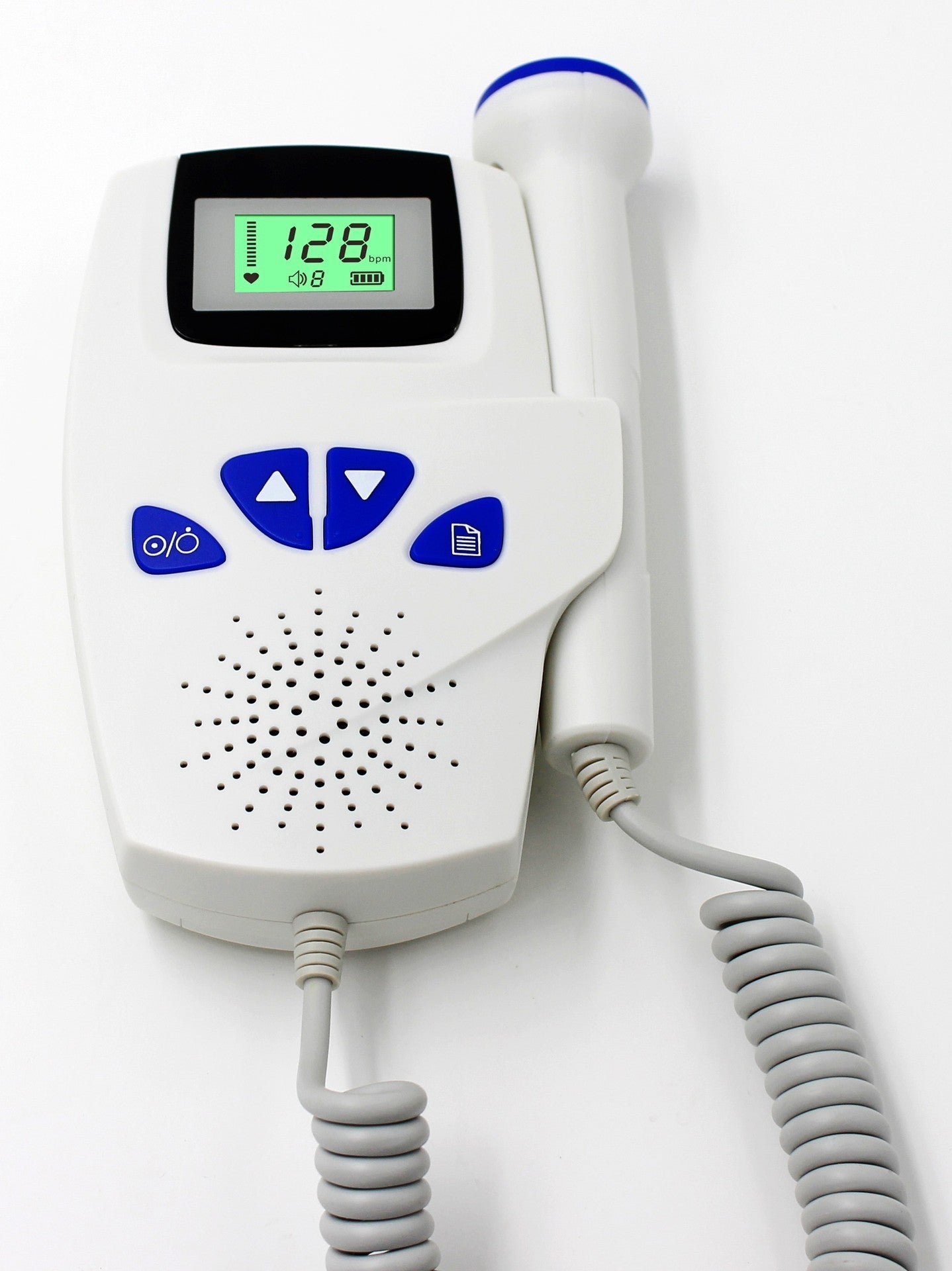 JMT-629834 Digital Dual Display Fetal Heart Rate Monitor with Ergonomic Design and Replaceable Probe
