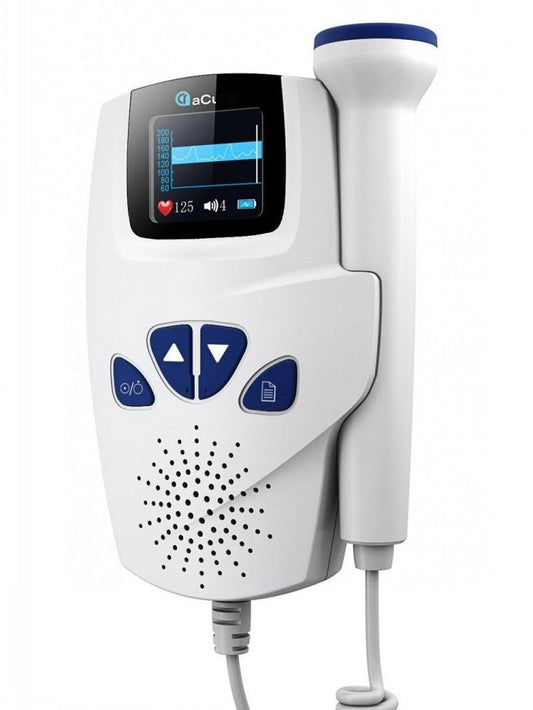 JMT-629834 Digital Dual Display Fetal Heart Rate Monitor with Ergonomic Design and Replaceable Probe