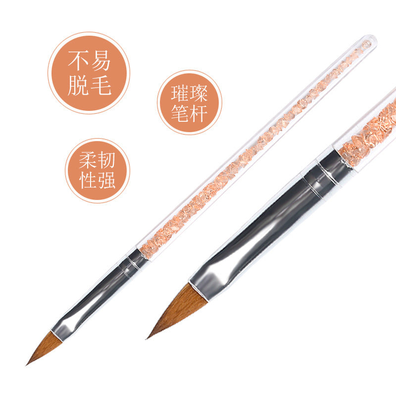 JMT-629898 Crystal Nail Art Tools Set – 7 Diamond Tip Pens in Various Sizes for Precision Design