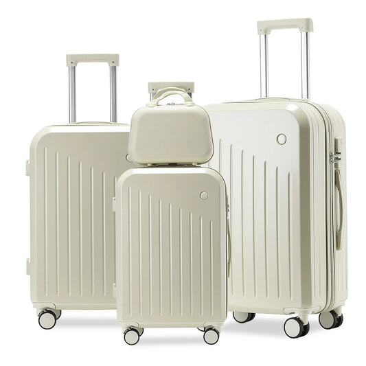 JMT-630218 3-Piece Medium Travel Suitcase Set with USB Port - 20 Inch Spinner Luggage and Trolley Bag