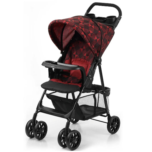 JMT-630602 Compact One-Hand Fold Travel System Stroller with EVA Wheels for Infants