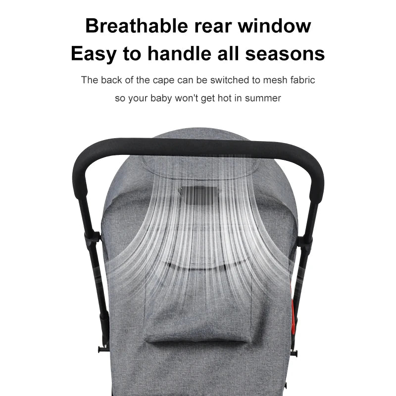 JMT-630730 2 in 1 Be-directional Baby Stroller with Car Seat for Toddlers - Lightweight Folding Design