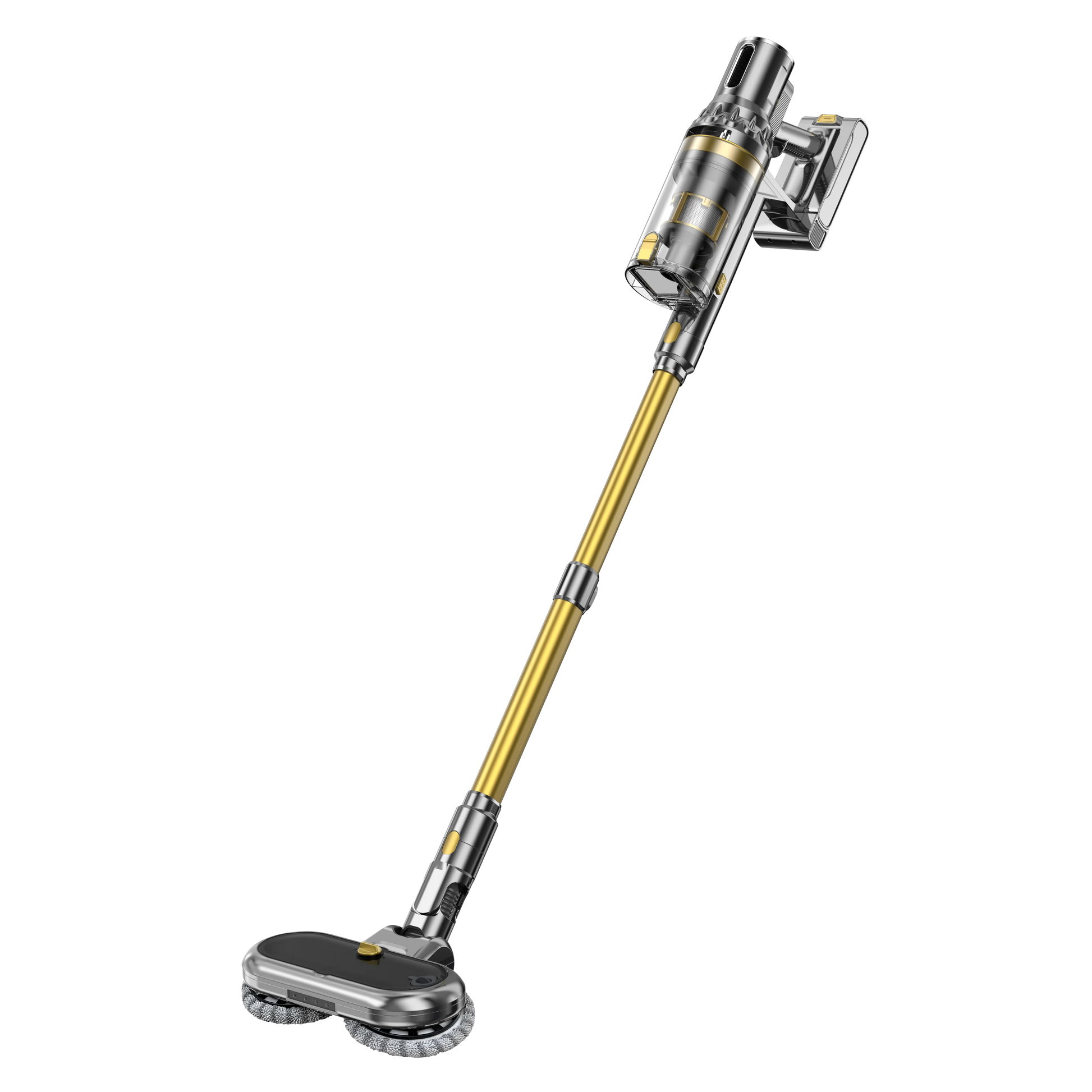 JMT-631050 450W Touch Screen Stick Vacuum Cleaner with Spin Dust Tool for Home and Car Use