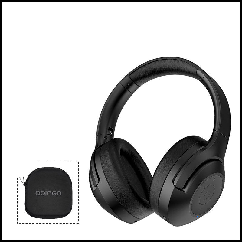 JMT-631242 Active Noise Cancellation Bluetooth Headset - Wireless Music Headphones with Metal and Plastic Design