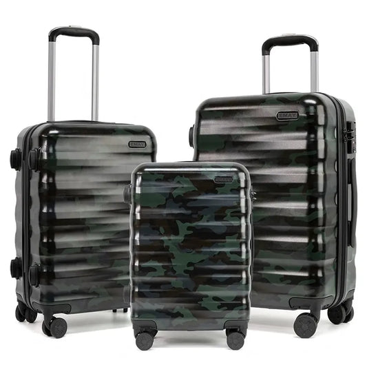 JMT-631306 Camouflage Print Designer Trolley Suitcase for Travel and Luggage
