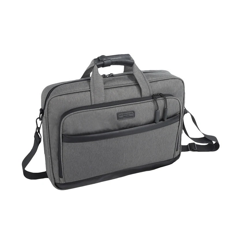 JMT-631562 15.6 Inch Simple Laptop Bag for Men - Stylish Attache Case and Backpack Combo Model 21SG-9557D