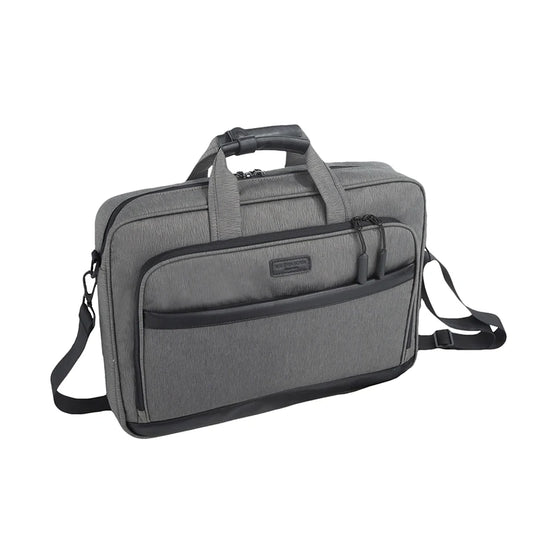 JMT-631562 15.6 Inch Simple Laptop Bag for Men - Stylish Attache Case and Backpack Combo Model 21SG-9557D