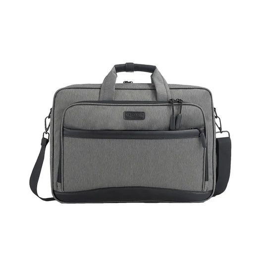 JMT-631562 15.6 Inch Simple Laptop Bag for Men - Stylish Attache Case and Backpack Combo Model 21SG-9557D