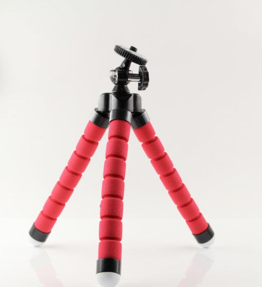 JMT-631754 Mini Flexible Octopus Tripod for Smartphones - Portable Adjustable Camera Holder with Clip Mount, Stabilizer, and Monopod