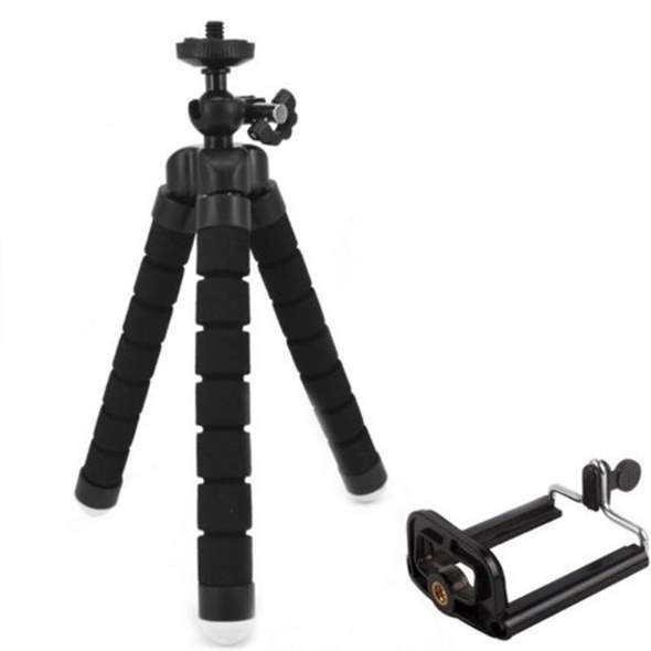 JMT-631754 Mini Flexible Octopus Tripod for Smartphones - Portable Adjustable Camera Holder with Clip Mount, Stabilizer, and Monopod