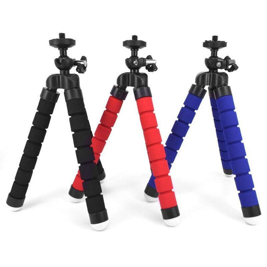 JMT-631754 Mini Flexible Octopus Tripod for Smartphones - Portable Adjustable Camera Holder with Clip Mount, Stabilizer, and Monopod