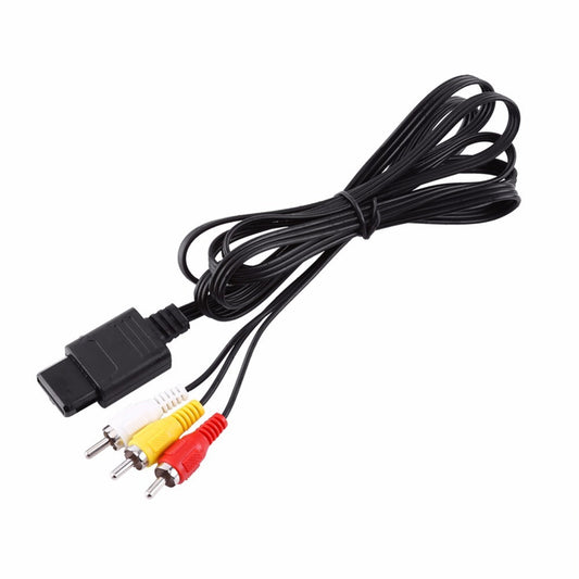 JMT-632074 N64 AV Audio Video Composite Cable for Nintendo 64 - 1.8m Length