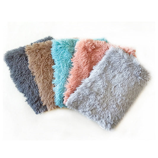 JMT-632202 Washable Non-Slip Plush Pet Mat for Cats and Dogs - Multiple Sizes and Colors Available