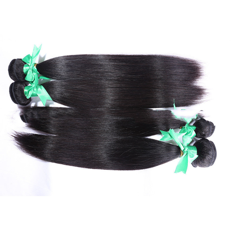 JMT-632266 Natural Color Indian Hair Straight Weave for All Skin Tones and Face Shapes - Available in Multiple Lengths