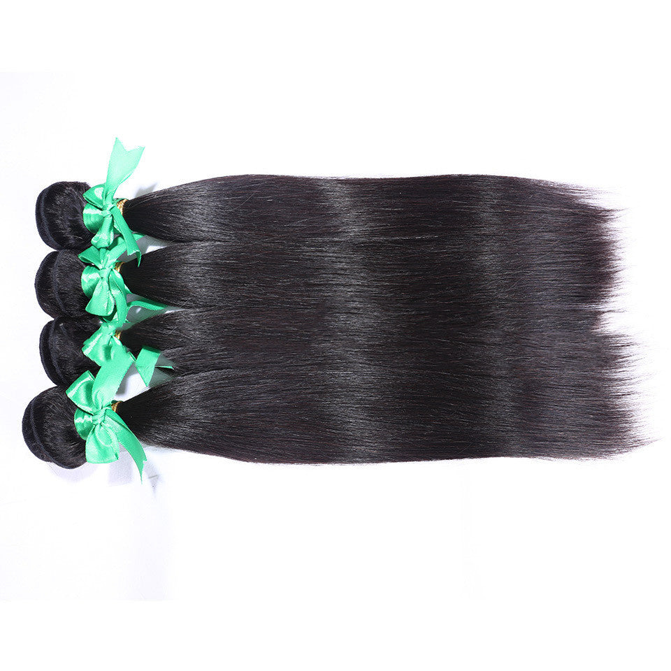 JMT-632266 Natural Color Indian Hair Straight Weave for All Skin Tones and Face Shapes - Available in Multiple Lengths