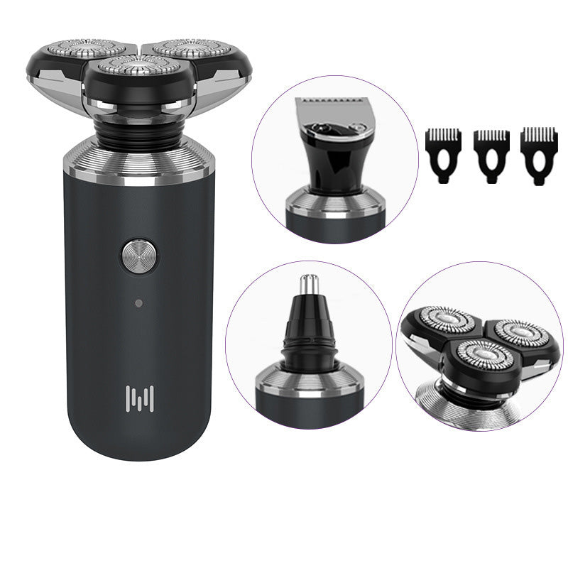 JMT-632394 Rechargeable 5-in-1 Electric Shaver for Men - Mini Body Groomer with USB Charge