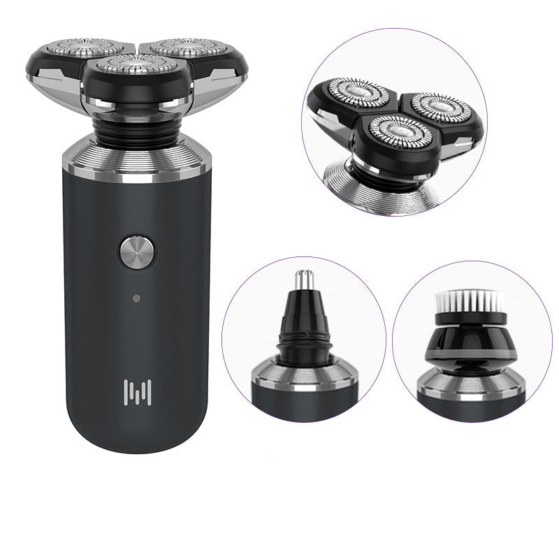 JMT-632394 Rechargeable 5-in-1 Electric Shaver for Men - Mini Body Groomer with USB Charge
