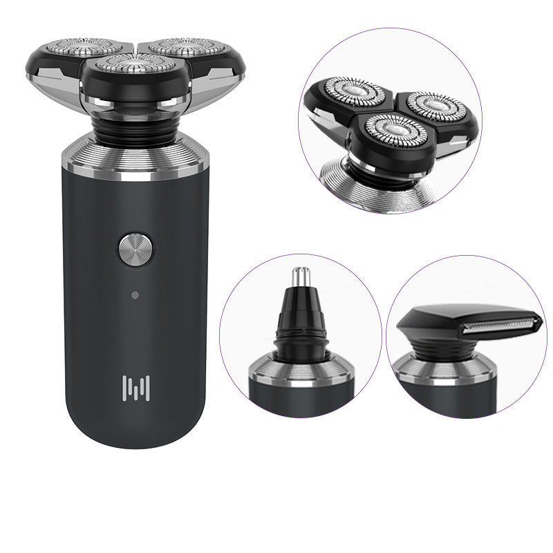 JMT-632394 Rechargeable 5-in-1 Electric Shaver for Men - Mini Body Groomer with USB Charge