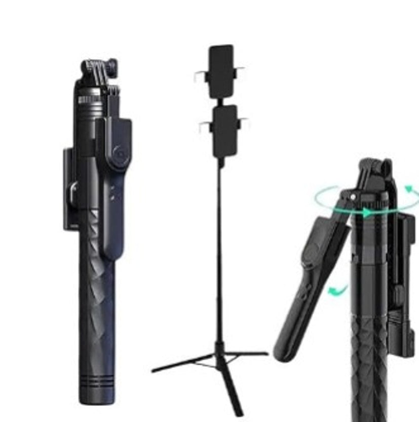 JMT-632586 Wireless Selfie Tripod with Extendable Height and Remote Control for Smartphones