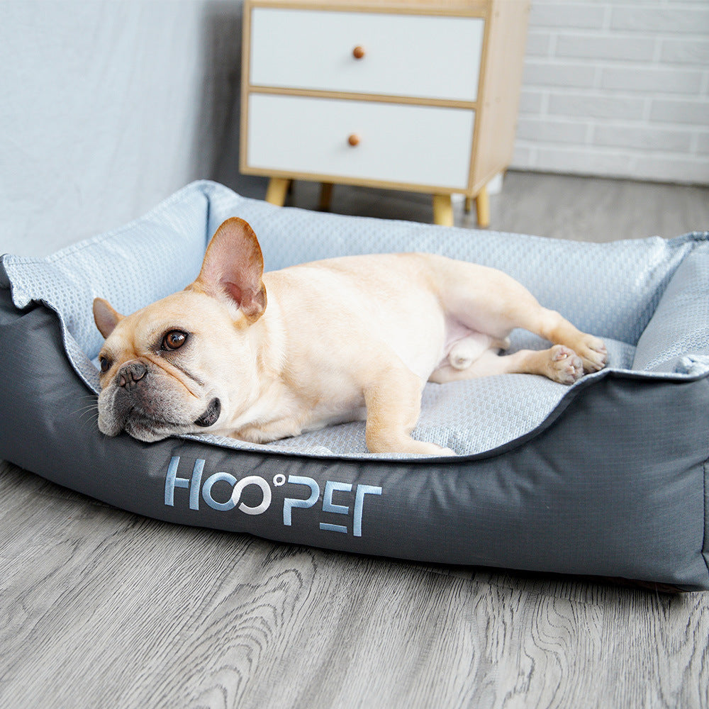 JMT-632714 Summer Soft Dog Bed with Removable Cover - Comfortable Pet Nest for Small to Medium Dogs and Cats