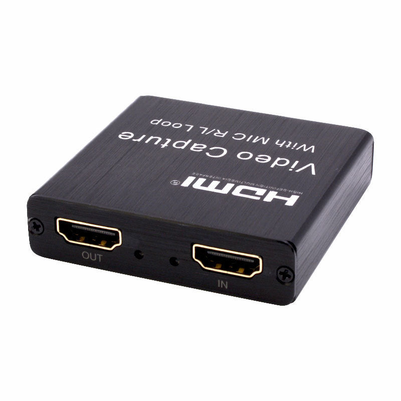 JMT-632906 HDMI Video Capture Card for Recording and Streaming with USB2.0 Interface, 4K Input, 1080P Output, and Microphone Support