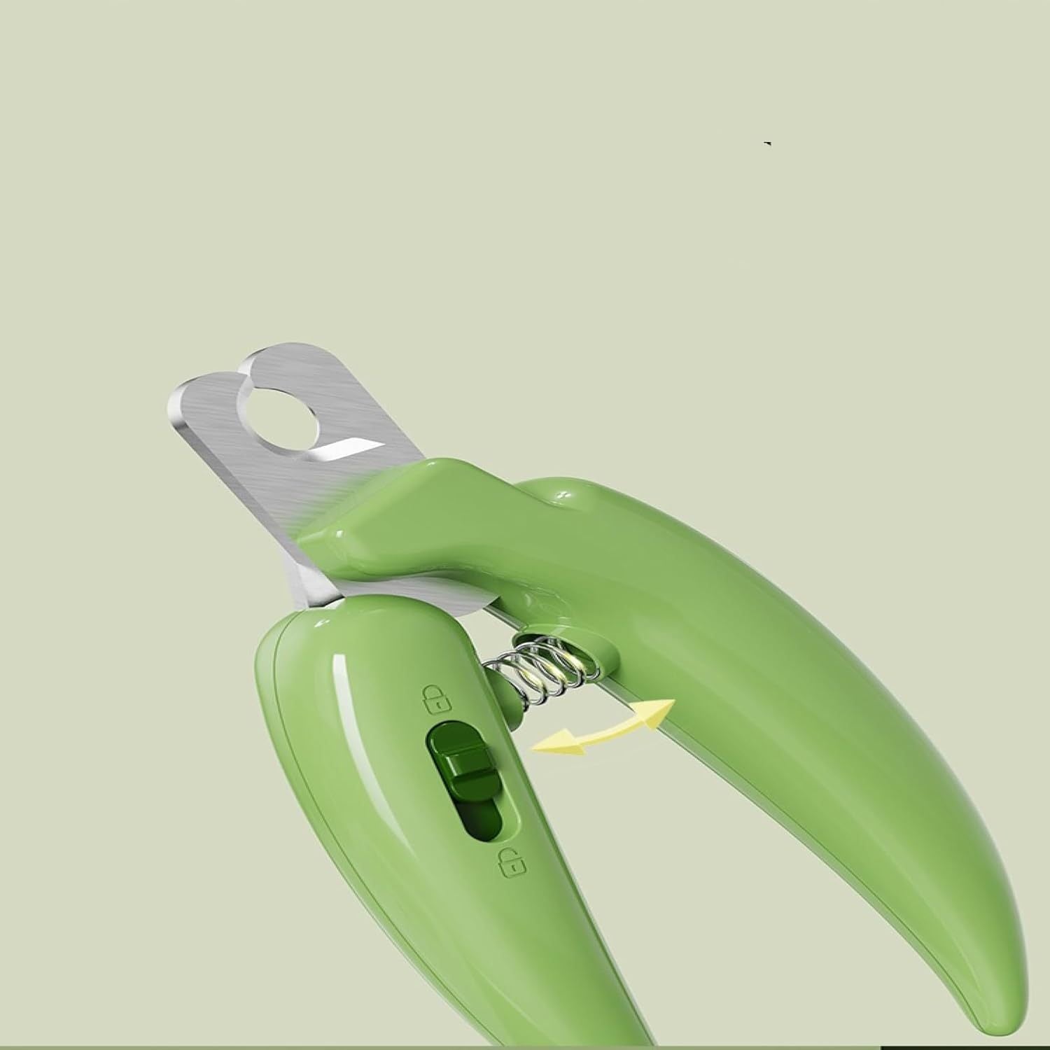 JMT-632970 Stainless Steel Pet Nail Clippers with Anti-Splash Baffle for Cats and Dogs