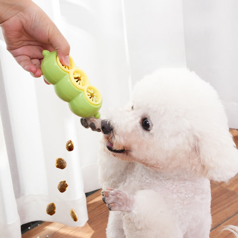 JMT-633034 Interactive Dog Puzzle Toy for Treat Dispensing and Dental Care