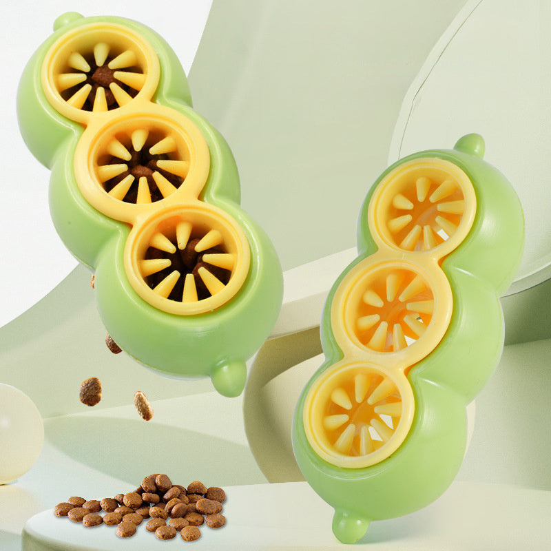 JMT-633034 Interactive Dog Puzzle Toy for Treat Dispensing and Dental Care