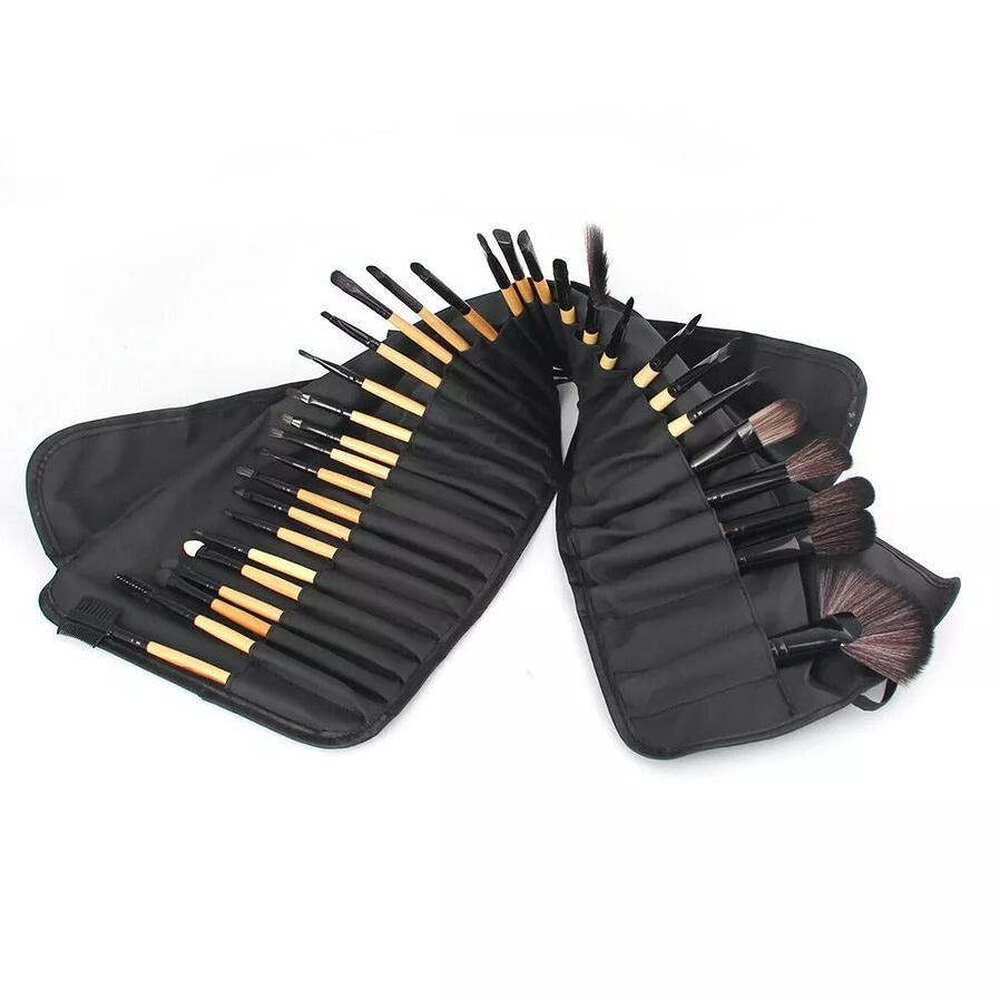 JMT-633162 Portable 32-Piece Travel Makeup Brush Set for On-the-Go Application