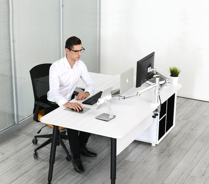 JMT-633226 Folding Mobile Phone and Tablet Stand with 360° Rotation and Anti-Slip Silicone Protection