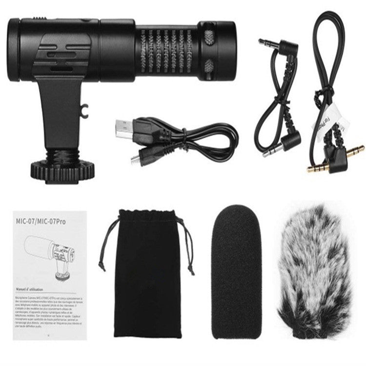 JMT-633226 Premium Mobile Live Microphone for Phones and Cameras with Enhanced Sensitivity