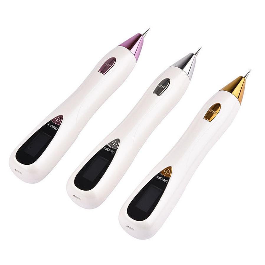 JMT-633290 Mini Mole Spot Remover Pen - Portable Skin Treatment Tool with Multiple Needle Options and USB Charging