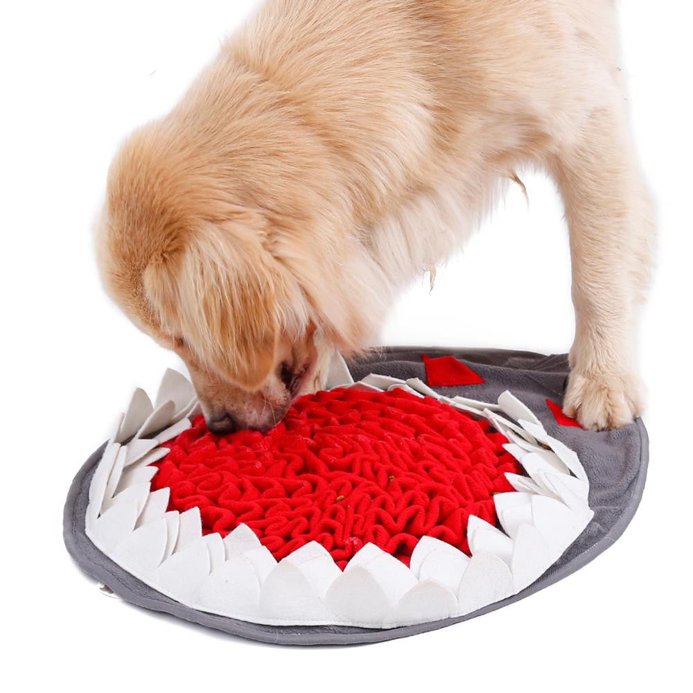 JMT-633354 Pet Yoga Sniffing Mat for Stress Relief and Interactive Play – Non-Slip, Eco-Friendly Fabric
