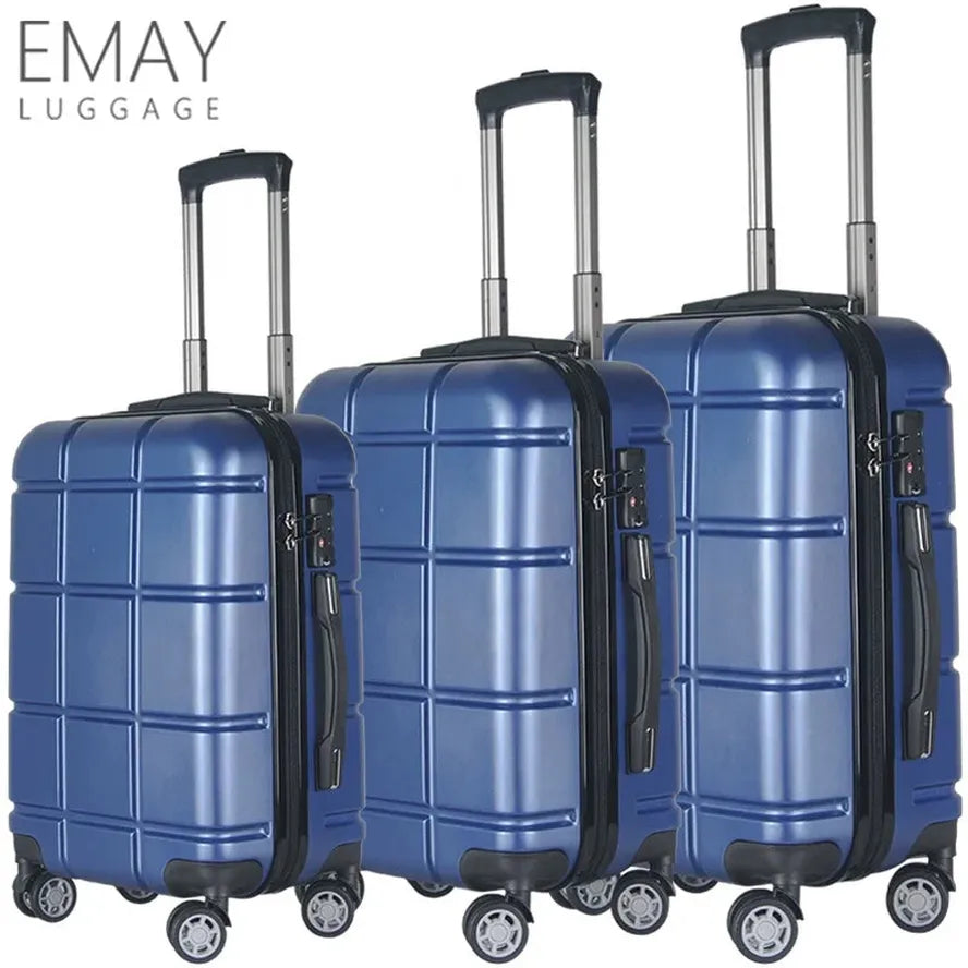 JMT-633610 5-Piece Hardside Luggage Set with Lightweight Spinner Wheels and Organiser Bags for Travel