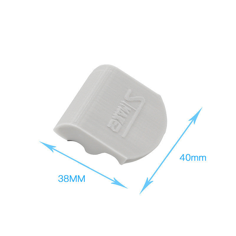 JMT-633738 Magnetic Mobile Phone Buckle Extension Bracket - Gray & Black, 40x38mm, PLA Material
