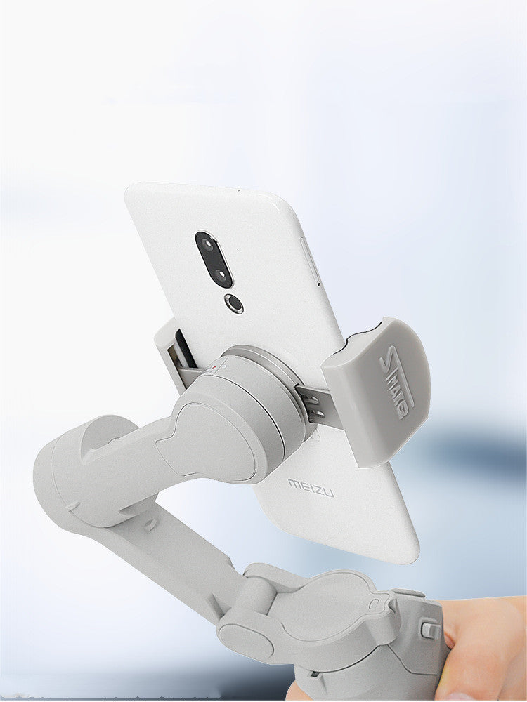 JMT-633738 Magnetic Mobile Phone Buckle Extension Bracket - Gray & Black, 40x38mm, PLA Material