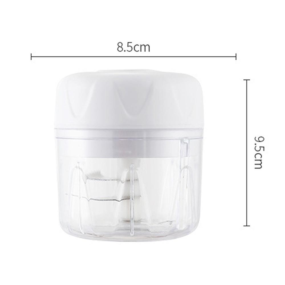 JMT-633866 Electric Garlic Masher - Wireless Meat Grinder and Baby Food Maker, 30W, Compact Kitchen Blender