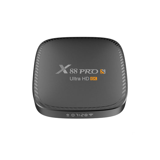 JMT-634058 4K Android 10.0 Network Set-Top Box with Flash Memory and Remote Control