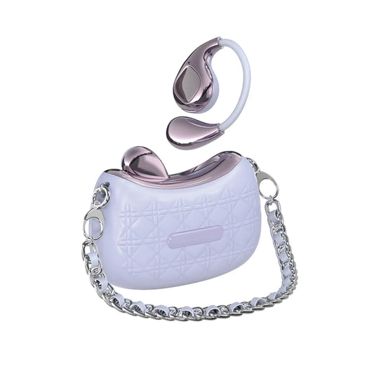 JMT-634058 YX46 Wireless Earbuds with LED Battery Indicator and Stylish Beauty Bag Case